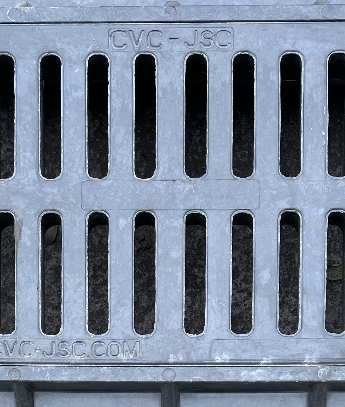 Gully grating set KT 500x800, KT double 380x680, load 250KN